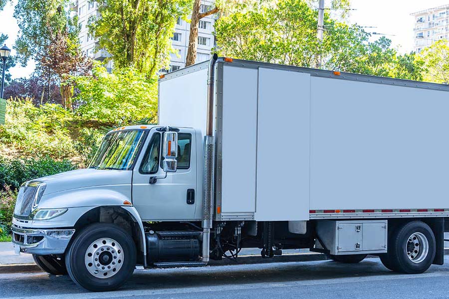 Commercial Truck interior cleaning exterior washing